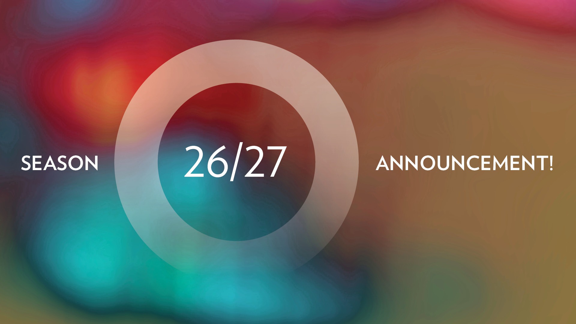 2026/27 Season Announcement Livestream
