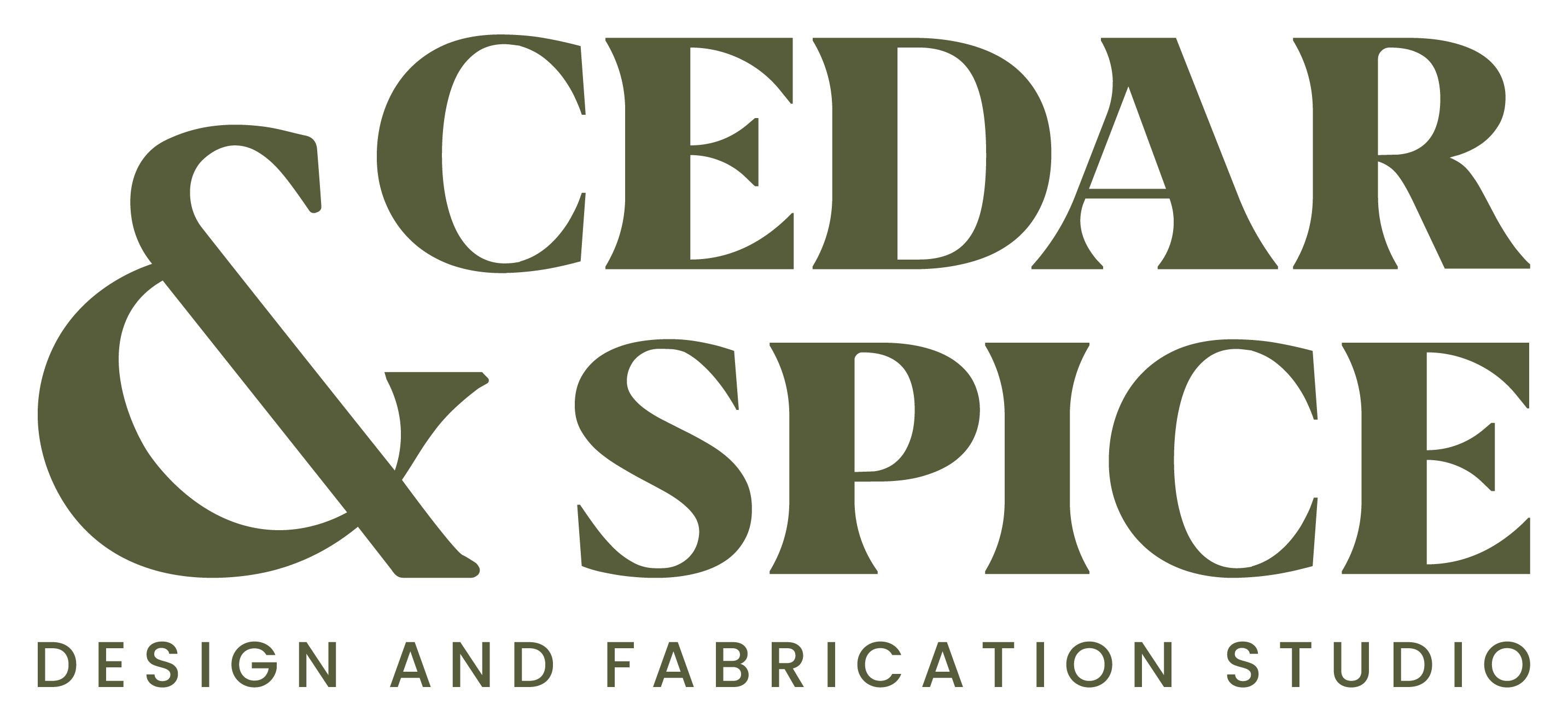 Cedar And Spice Final Tagline Green