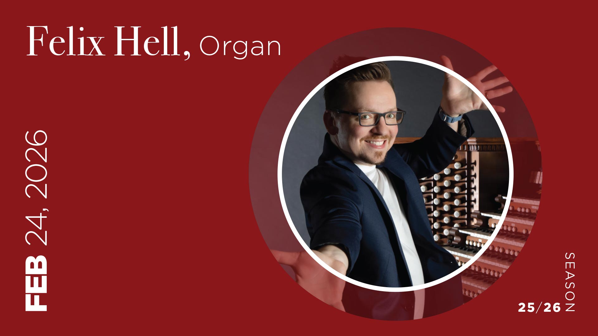 Felix Hell, Organist