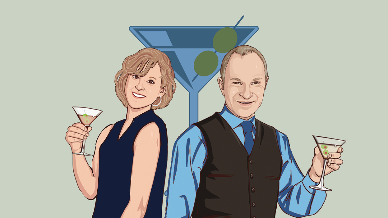 Cocktails with Tim and Karra